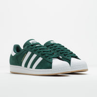 Adidas Superstar ADV Shoes in Aurora Ivy and FTWR White / Gold Metallic thumbnail