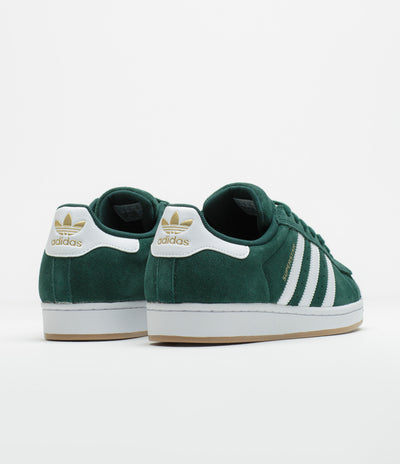 Adidas Superstar ADV Shoes in Aurora Ivy and FTWR White / Gold Metallic