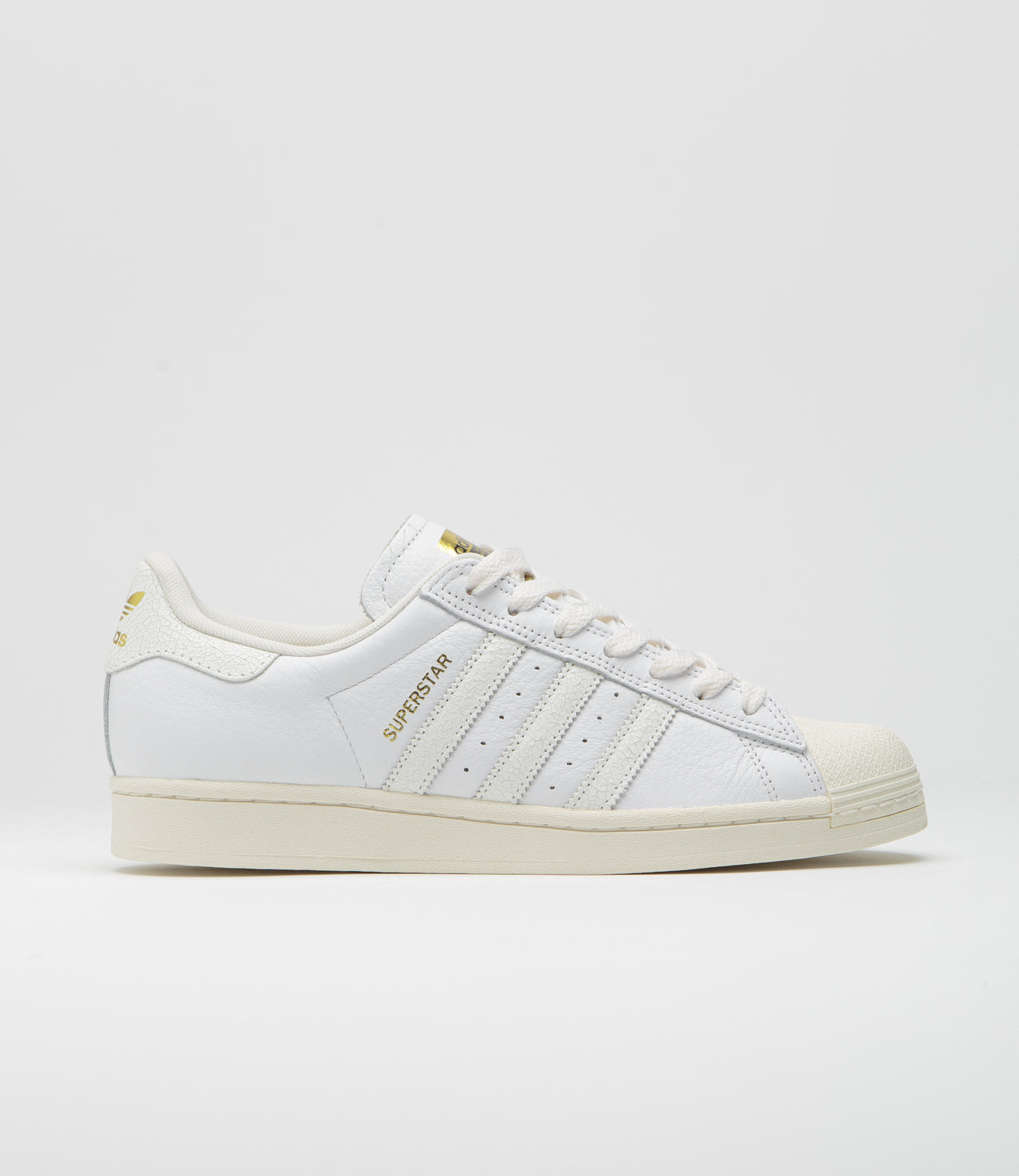 Adidas Superstar ADV Shoes - Cloud White / Cloud White / Chalk White | Flatspot Adidas Superstar ADV Shoes - Cloud White / Cloud White / Chalk White | Flatspot