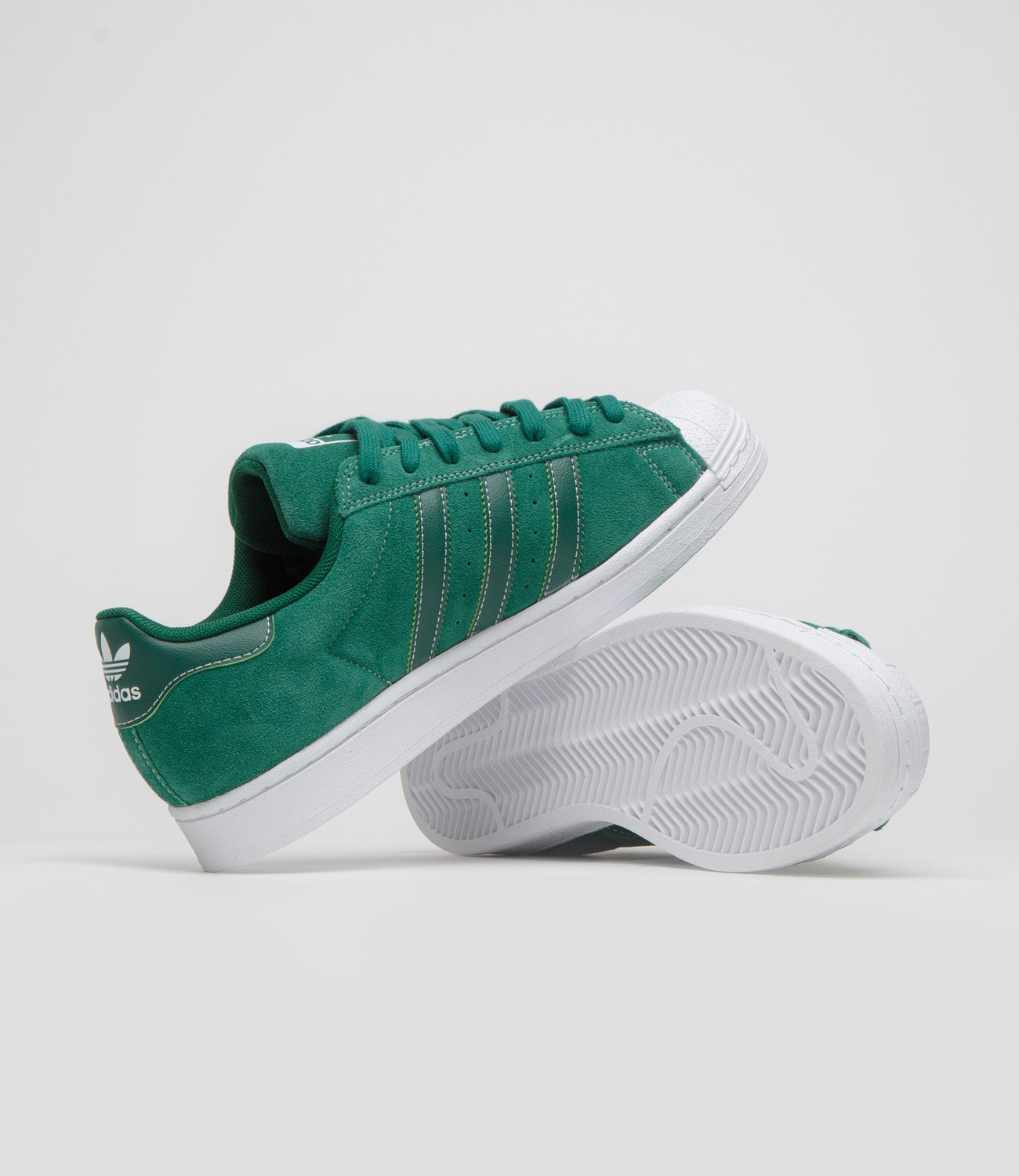Adidas Superstar ADV Shoes - Collegiate Green / FTWR White / Collegiat | Flatspot Adidas Superstar ADV Shoes - Collegiate Green / FTWR White / Collegiat | Flatspot