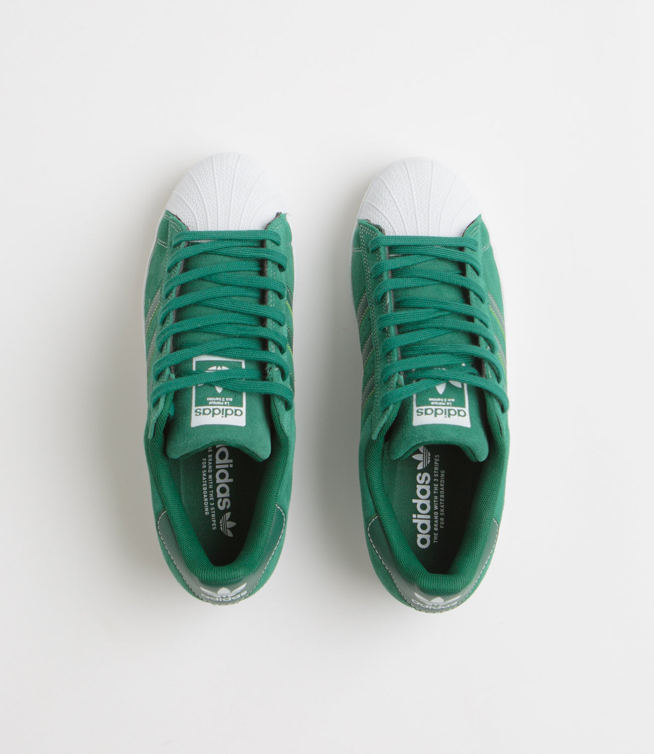 Adidas Superstar ADV Shoes - Collegiate Green / FTWR White / Collegiat | Flatspot Adidas Superstar ADV Shoes - Collegiate Green / FTWR White / Collegiat | Flatspot