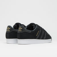 Adidas Superstar ADV Shoes in Core Black and Core Black / FTWR White thumbnail