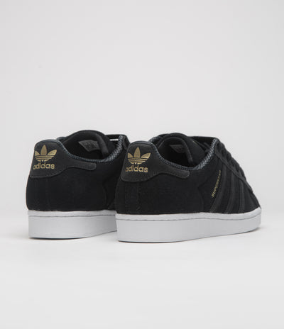 Adidas Superstar ADV Shoes in Core Black and Core Black / FTWR White