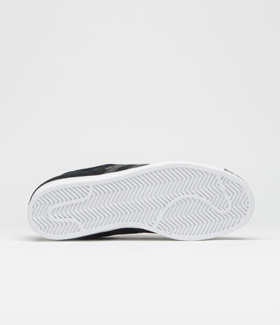 Adidas Superstar ADV Shoes in Core Black and Core Black / FTWR White