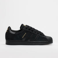Adidas Superstar ADV Shoes - Core Black / Core Black / Gold Metallic thumbnail