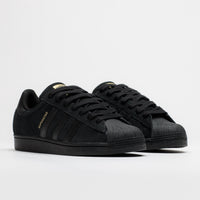 Adidas Superstar ADV Shoes - Core Black / Core Black / Gold Metallic thumbnail