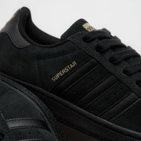 Adidas Superstar ADV Shoes - Core Black / Core Black / Gold Metallic thumbnail