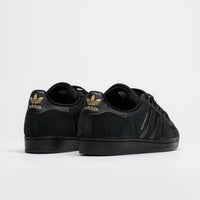 Adidas Superstar ADV Shoes - Core Black / Core Black / Gold Metallic thumbnail