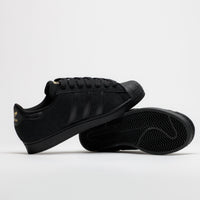 Adidas Superstar ADV Shoes - Core Black / Core Black / Gold Metallic thumbnail