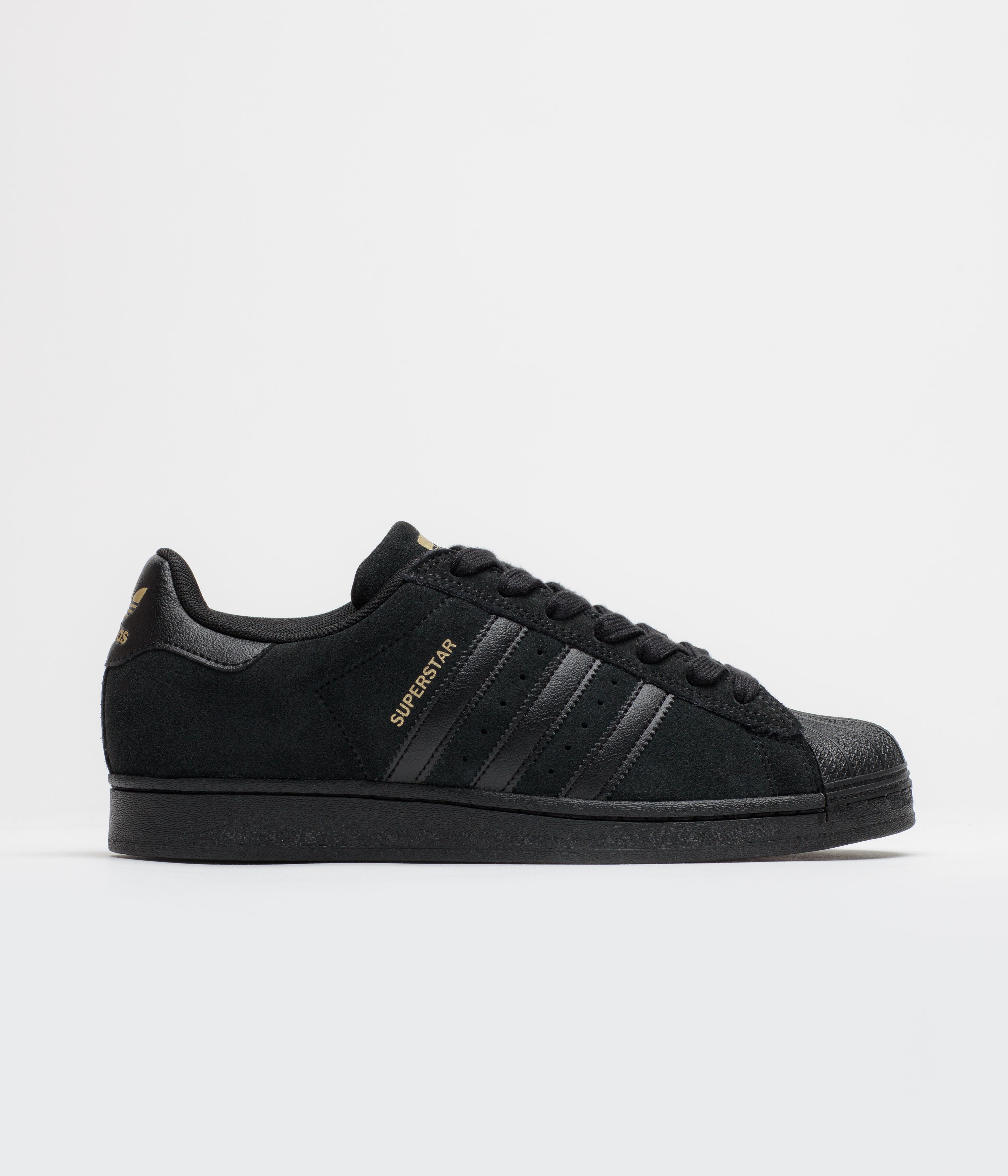 Adidas Superstar ADV Shoes - Core Black / Core Black / Gold Metallic
