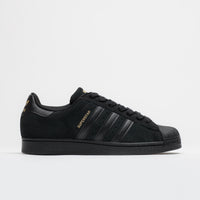 Adidas Superstar ADV Shoes - Core Black / Core Black / Gold Metallic thumbnail