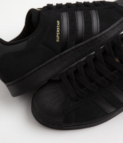 Adidas Superstar ADV Shoes - Core Black / Core Black / Gold Metallic