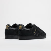 Adidas Superstar ADV Shoes - Core Black / Core Black / Gold Metallic thumbnail
