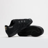 Adidas Superstar ADV Shoes - Core Black / Core Black / Gold Metallic thumbnail