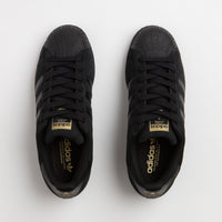 Adidas Superstar ADV Shoes - Core Black / Core Black / Gold Metallic thumbnail