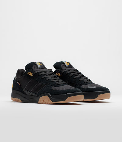 Adidas Tekkira Cup Shoes - Carbon / Carbon / Core Black
