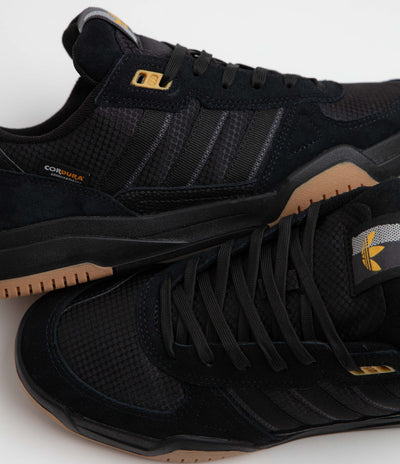 Adidas Tekkira Cup Shoes - Carbon / Carbon / Core Black
