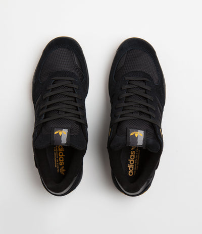 Adidas Tekkira Cup Shoes - Carbon / Carbon / Core Black