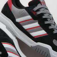 Adidas Tekkira Cup Shoes in Core Black and FTWR White / Better Scarlet thumbnail