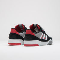 Adidas Tekkira Cup Shoes in Core Black and FTWR White / Better Scarlet thumbnail