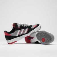 Adidas Tekkira Cup Shoes in Core Black and FTWR White / Better Scarlet thumbnail