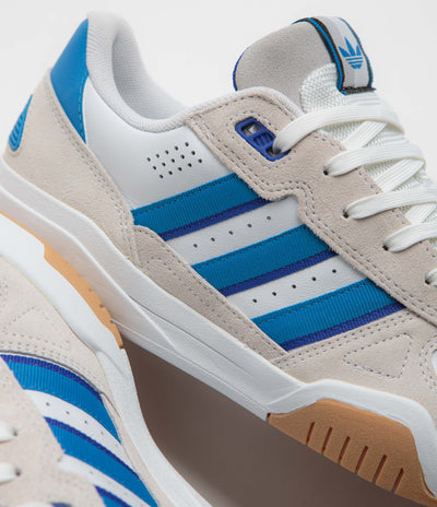 Adidas Tekkira Cup Shoes - FTWR White / Bright Blue / Lucid Blue
