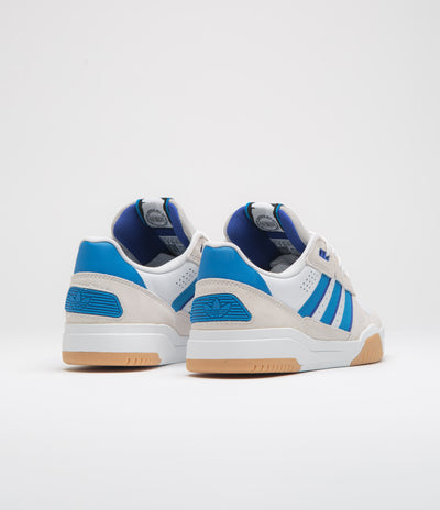 Adidas Tekkira Cup Shoes - FTWR White / Bright Blue / Lucid Blue