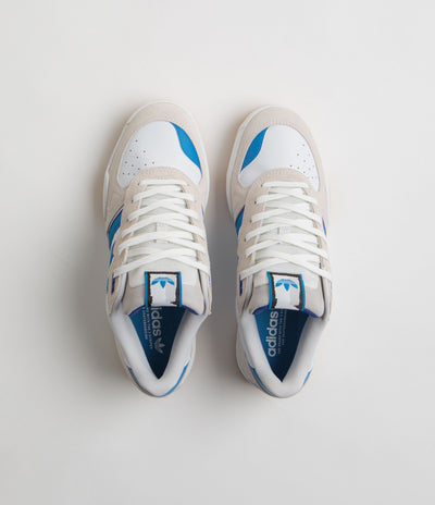 Adidas Tekkira Cup Shoes - FTWR White / Bright Blue / Lucid Blue