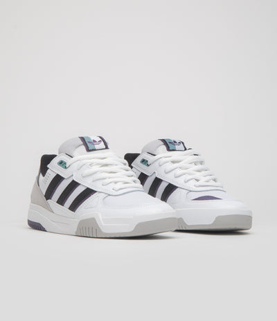 Adidas Tekkira Cup Shoes - FTWR White / Core Black / Aurora Plum