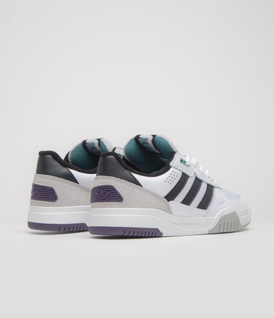 Adidas Tekkira Cup Shoes - FTWR White / Core Black / Aurora Plum