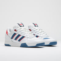 Adidas Tekkira Cup Shoes - FTWR White / Dusky Petrol / Better Scarlet thumbnail