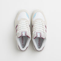 Adidas Tekkira Cup Shoes - FTWR White / Maroon / Clear Sky thumbnail
