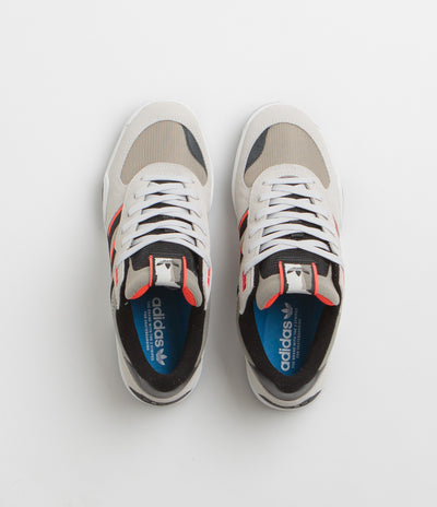 Adidas Tekkira Cup Shoes - Orbit Grey / Core Black / Solar Red