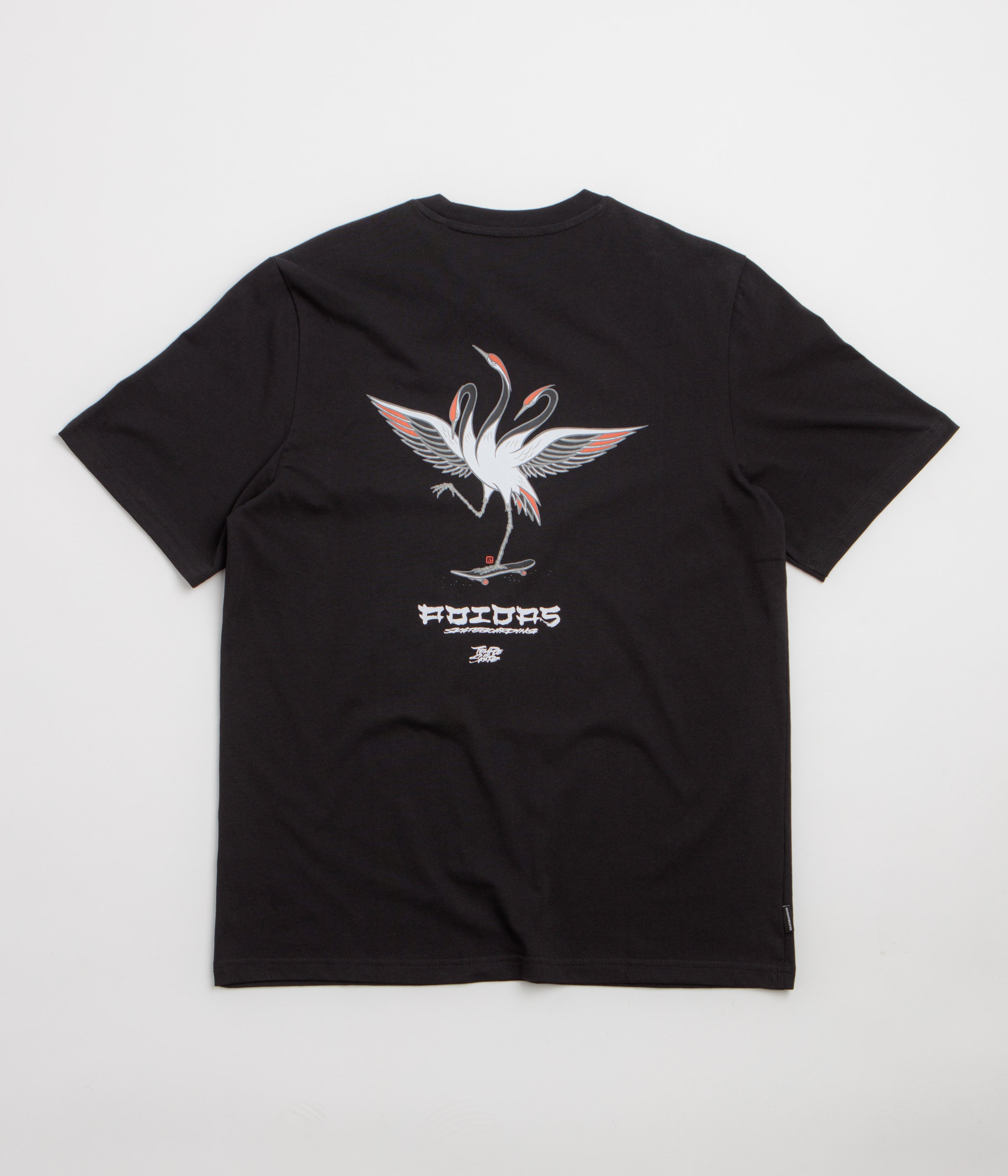 Adidas Temple Of Skate Crane T-Shirt - Black