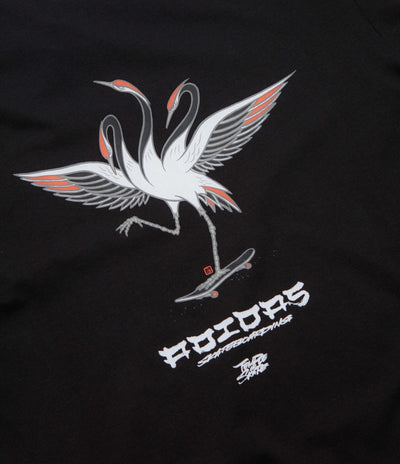 Adidas Temple Of Skate Crane T-Shirt - Black