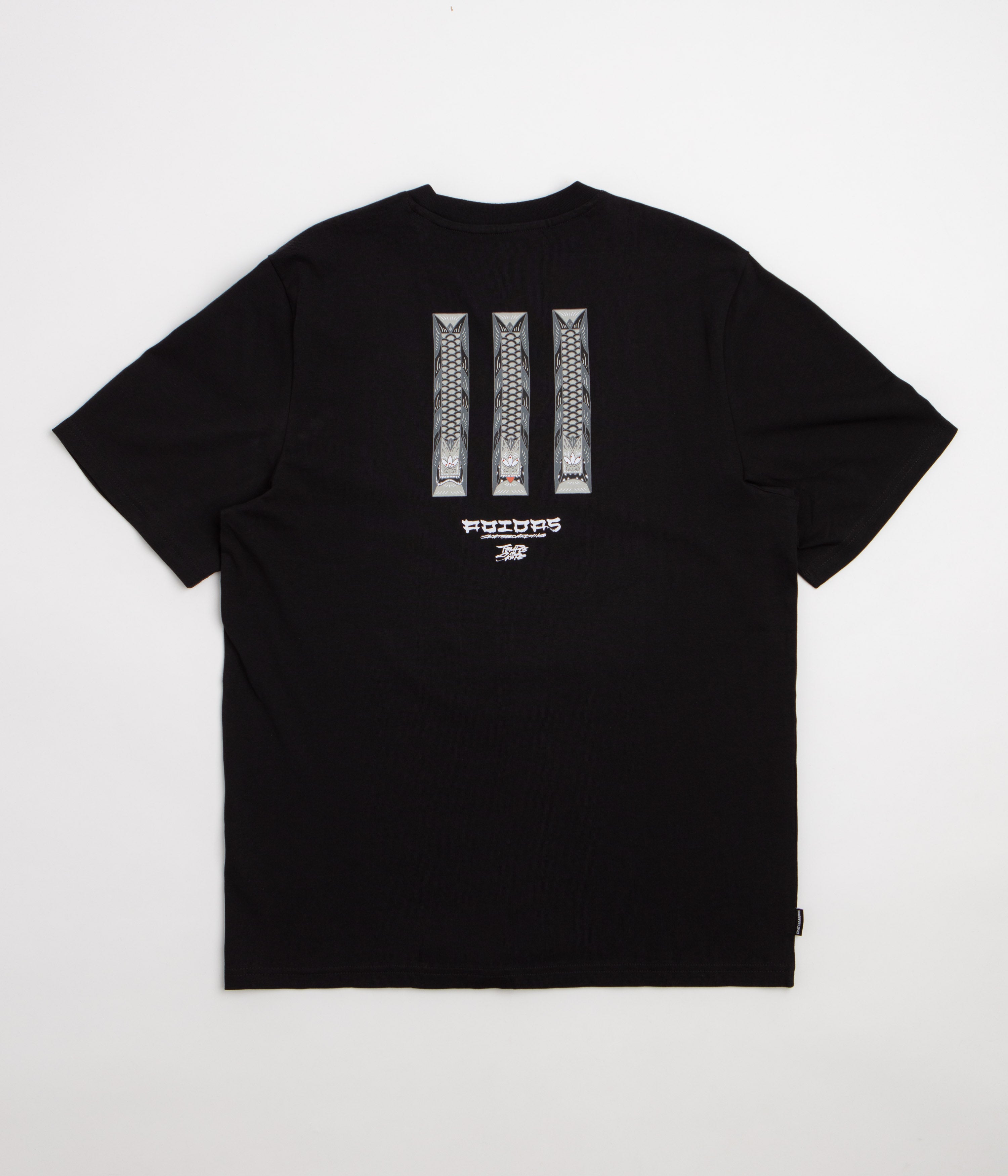Adidas Temple Of Skate Curb T-Shirt - Black