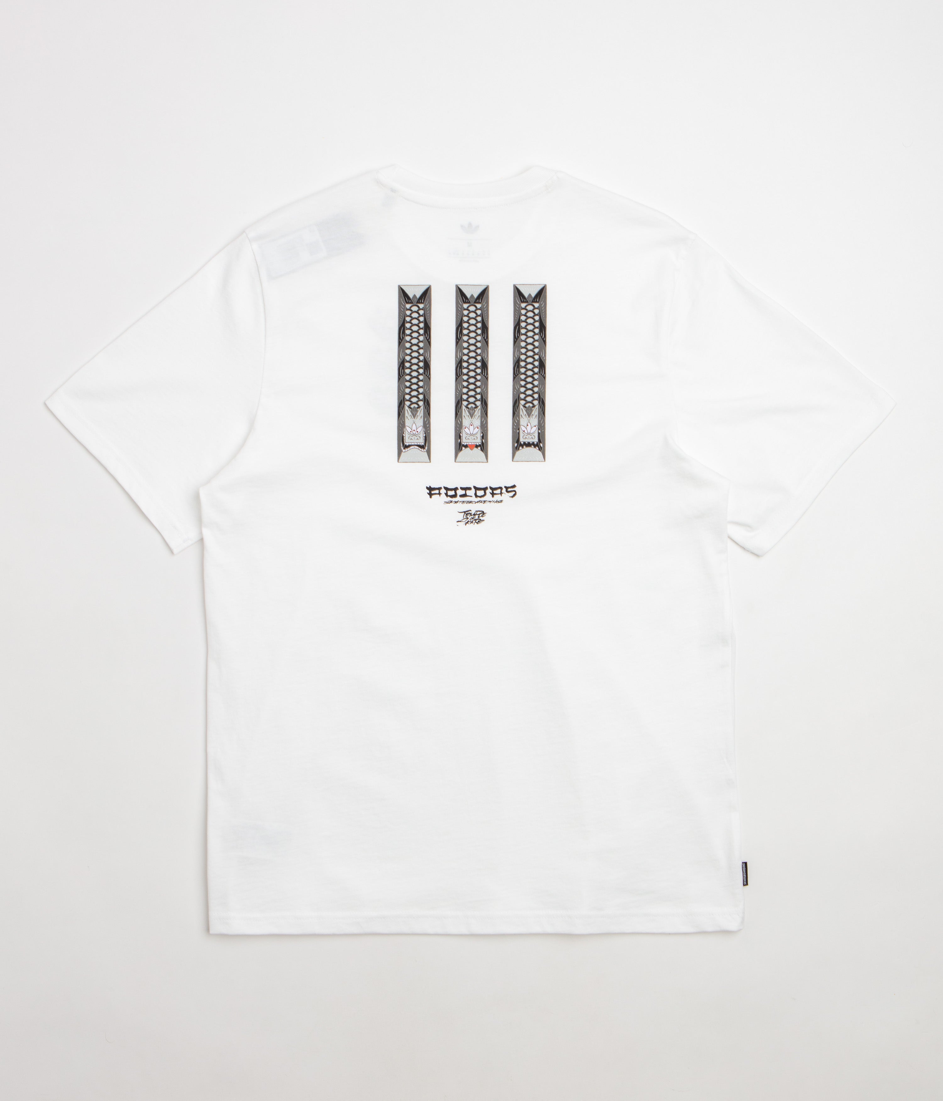 Adidas Temple Of Skate Curb T-Shirt - White