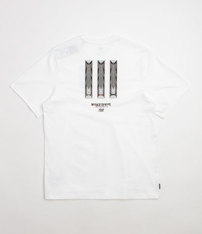 Adidas Temple Of Skate Curb T-Shirt in White