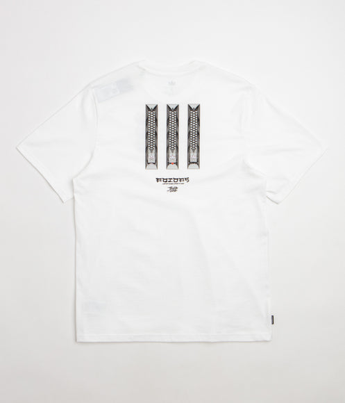 Adidas Temple Of Skate Curb T-Shirt - White