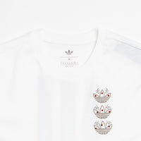 Adidas Temple Of Skate Curb T-Shirt in White thumbnail