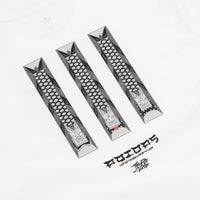 Adidas Temple Of Skate Curb T-Shirt in White thumbnail