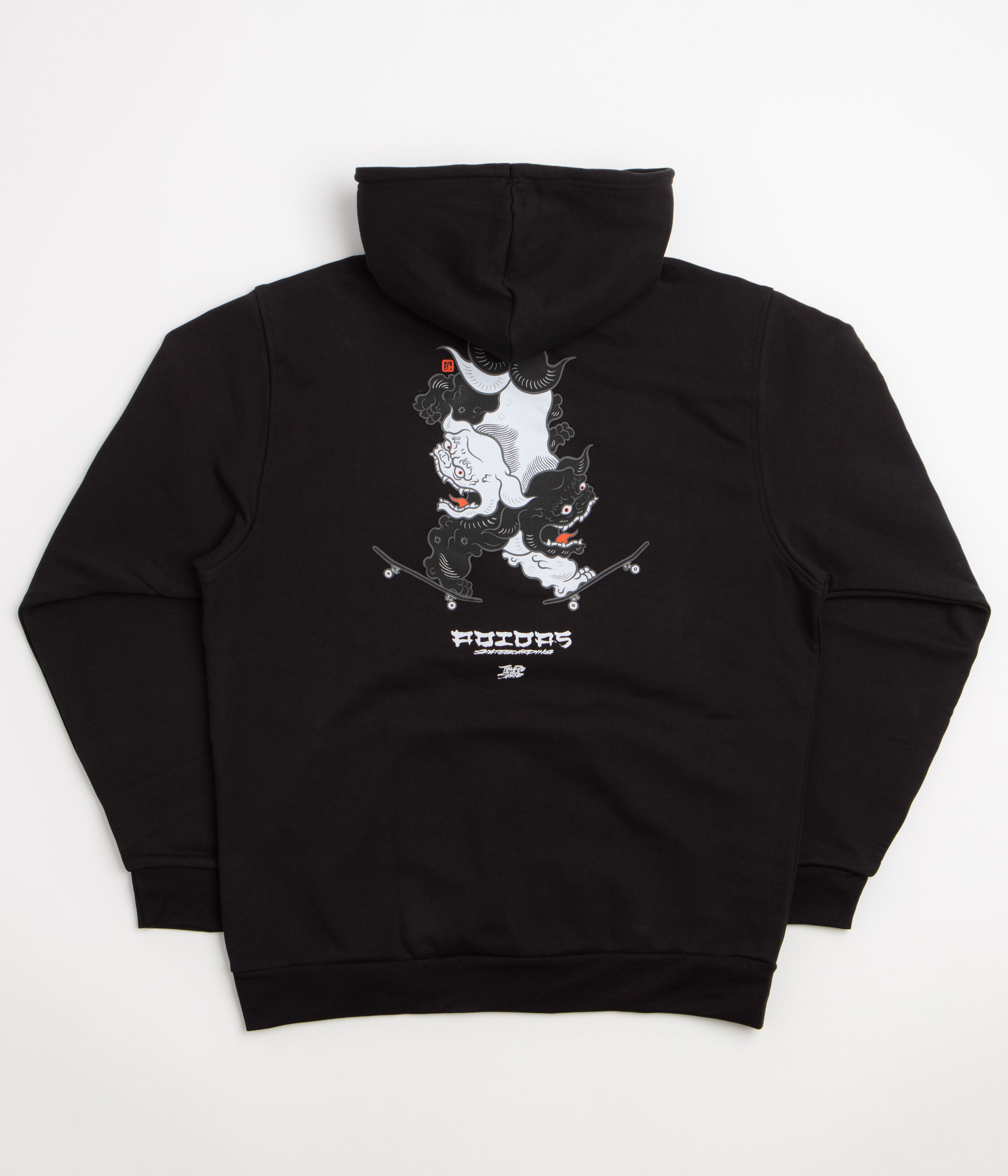 Adidas Temple Of Skate Foo Dog Hoodie - Black