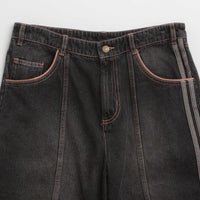 Adidas Tyshawn Denim Shorts - Black thumbnail
