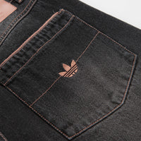 Adidas Tyshawn Denim Shorts - Black thumbnail