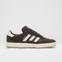 Adidas Tyshawn II Shoes in Aurora Coffee and Off White / Chalk White thumbnail