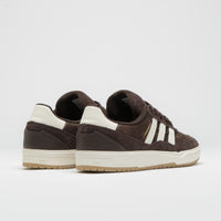 Adidas Tyshawn II Shoes in Aurora Coffee and Off White / Chalk White thumbnail
