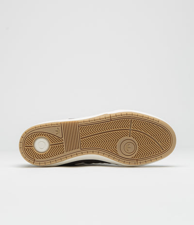 Adidas Tyshawn II Shoes in Aurora Coffee and Off White / Chalk White