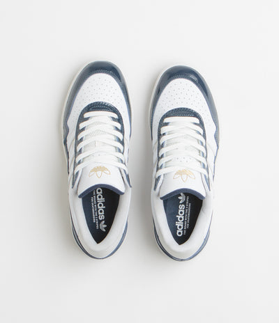 Adidas Tyshawn II Shoes in Collegiate Navy and FTWR White / Grey One