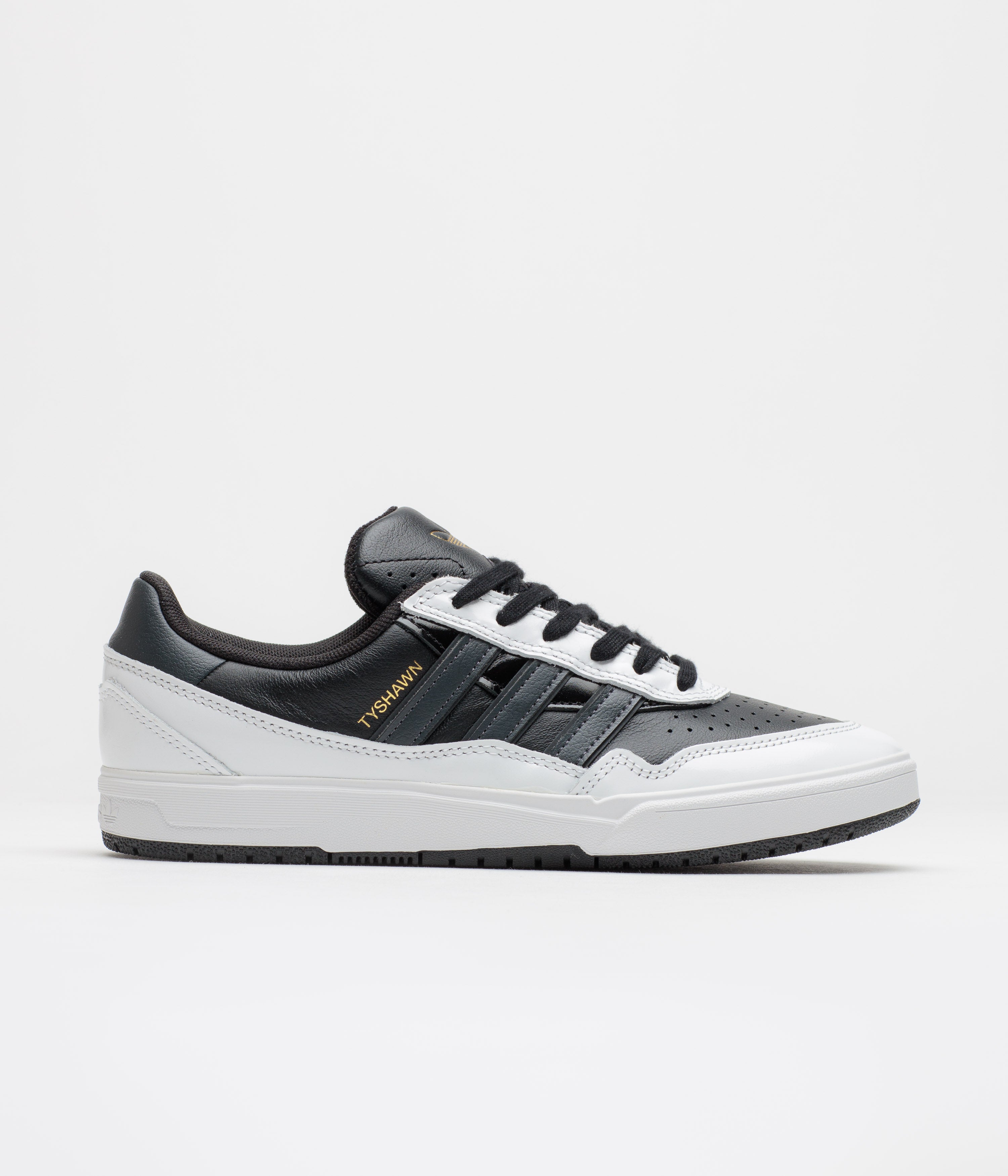 Adidas Tyshawn II Shoes - Core Black / Carbon / FTWR White