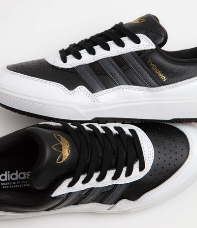 Adidas Tyshawn II Shoes - Core Black / Carbon / FTWR White